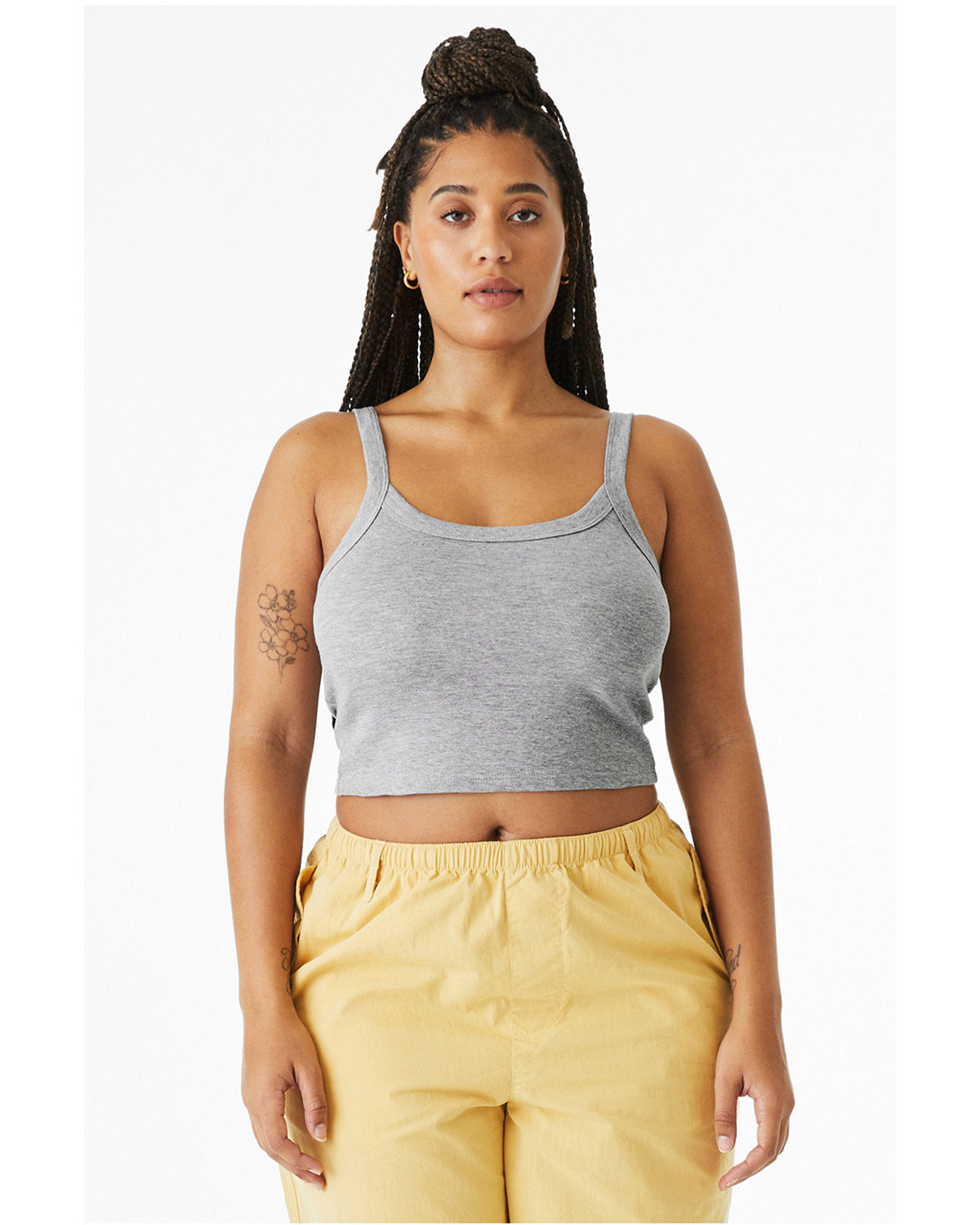 Ladies' Micro Ribbed Scoop Tank