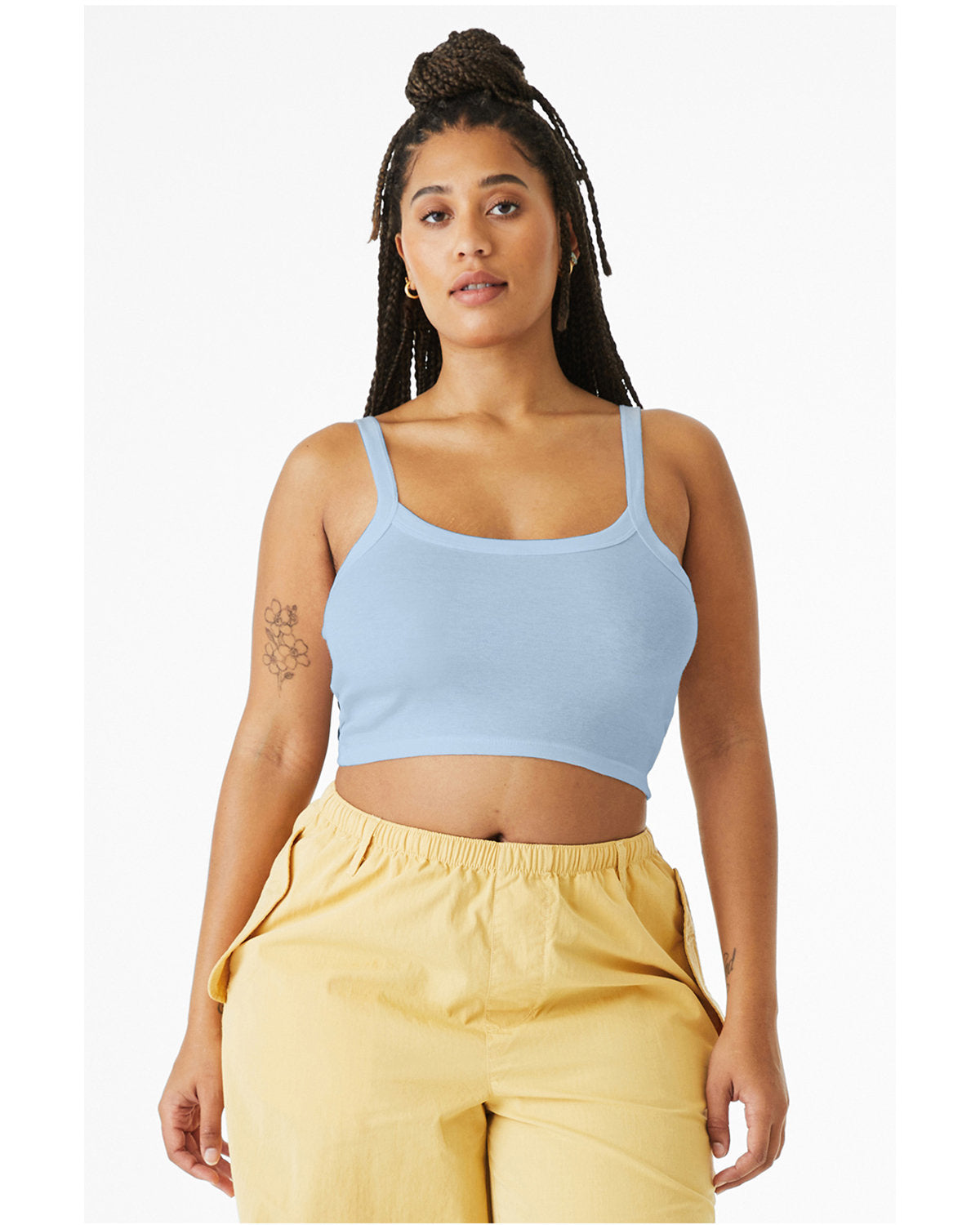 Ladies' Micro Ribbed Scoop Tank
