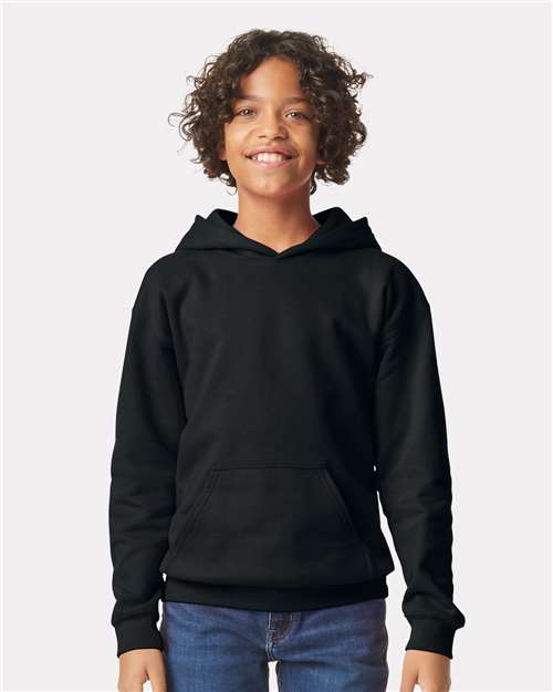 11668 Softstyle® Youth Midweight Hooded Sweatshirt