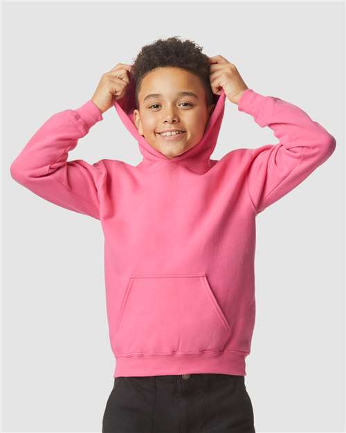 11668 Softstyle® Youth Midweight Hooded Sweatshirt