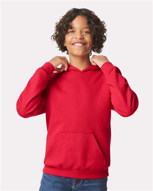 11668 Softstyle® Youth Midweight Hooded Sweatshirt