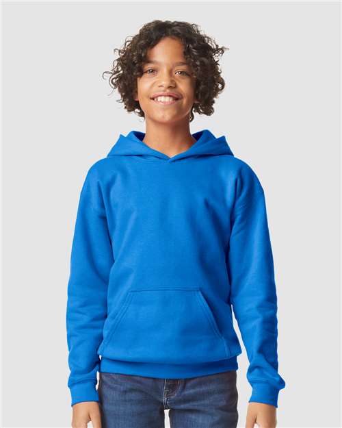 11668 Softstyle® Youth Midweight Hooded Sweatshirt