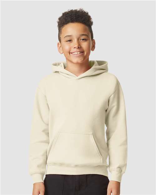11668 Softstyle® Youth Midweight Hooded Sweatshirt