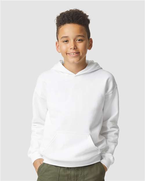 11668 Softstyle® Youth Midweight Hooded Sweatshirt