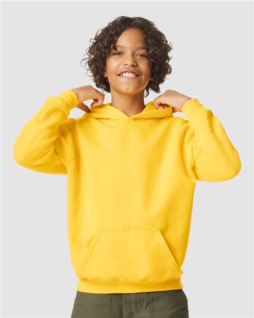 11668 Softstyle® Youth Midweight Hooded Sweatshirt