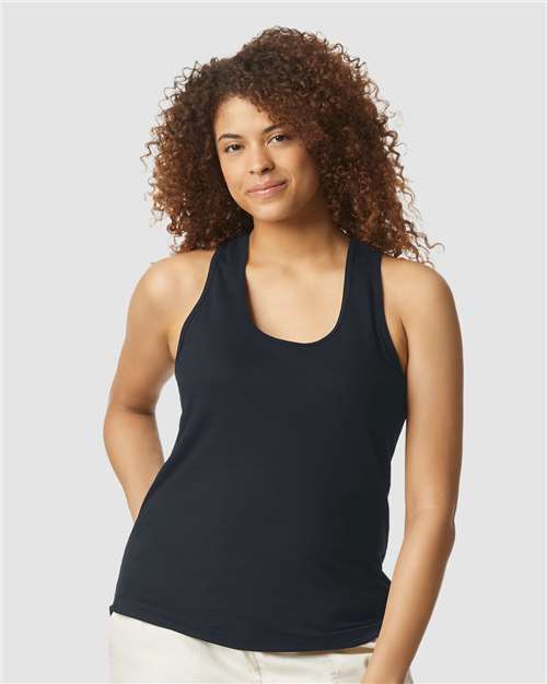 11670 Softstyle® Women’s CVC Racerback Tank Top