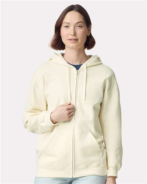9353 Softstyle® Full-Zip Hooded Sweatshirt