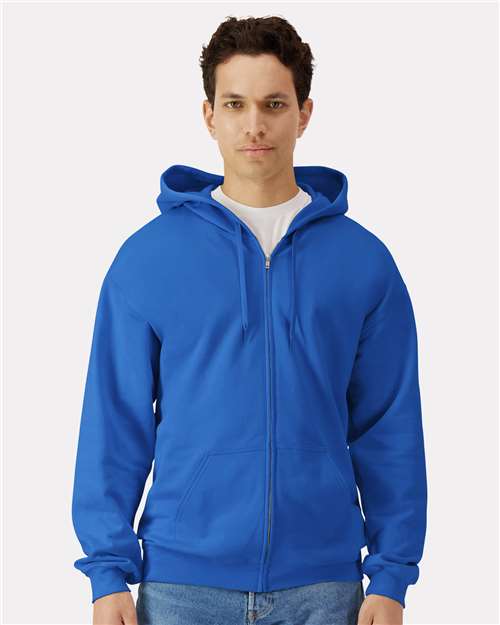 9353 Softstyle® Full-Zip Hooded Sweatshirt