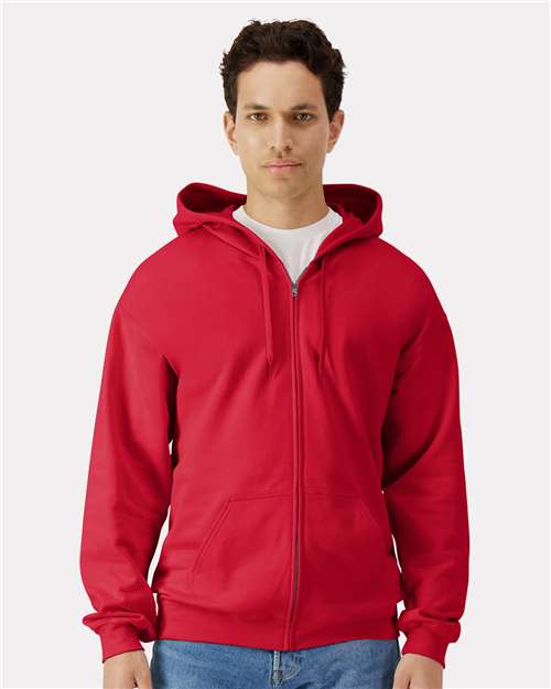 9353 Softstyle® Full-Zip Hooded Sweatshirt