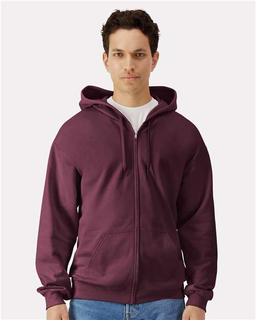 9353 Softstyle® Full-Zip Hooded Sweatshirt