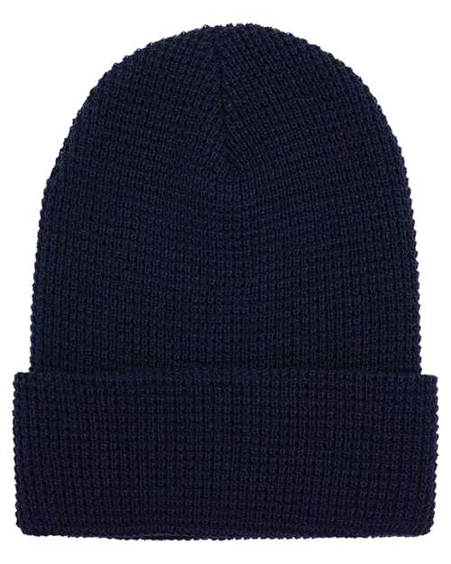 14514 Waffle Cuffed Beanie