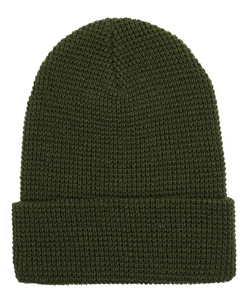 14514 Waffle Cuffed Beanie