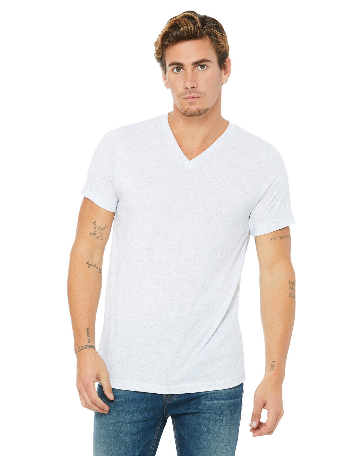 Unisex Jersey Short-Sleeve V-Neck T-Shirt