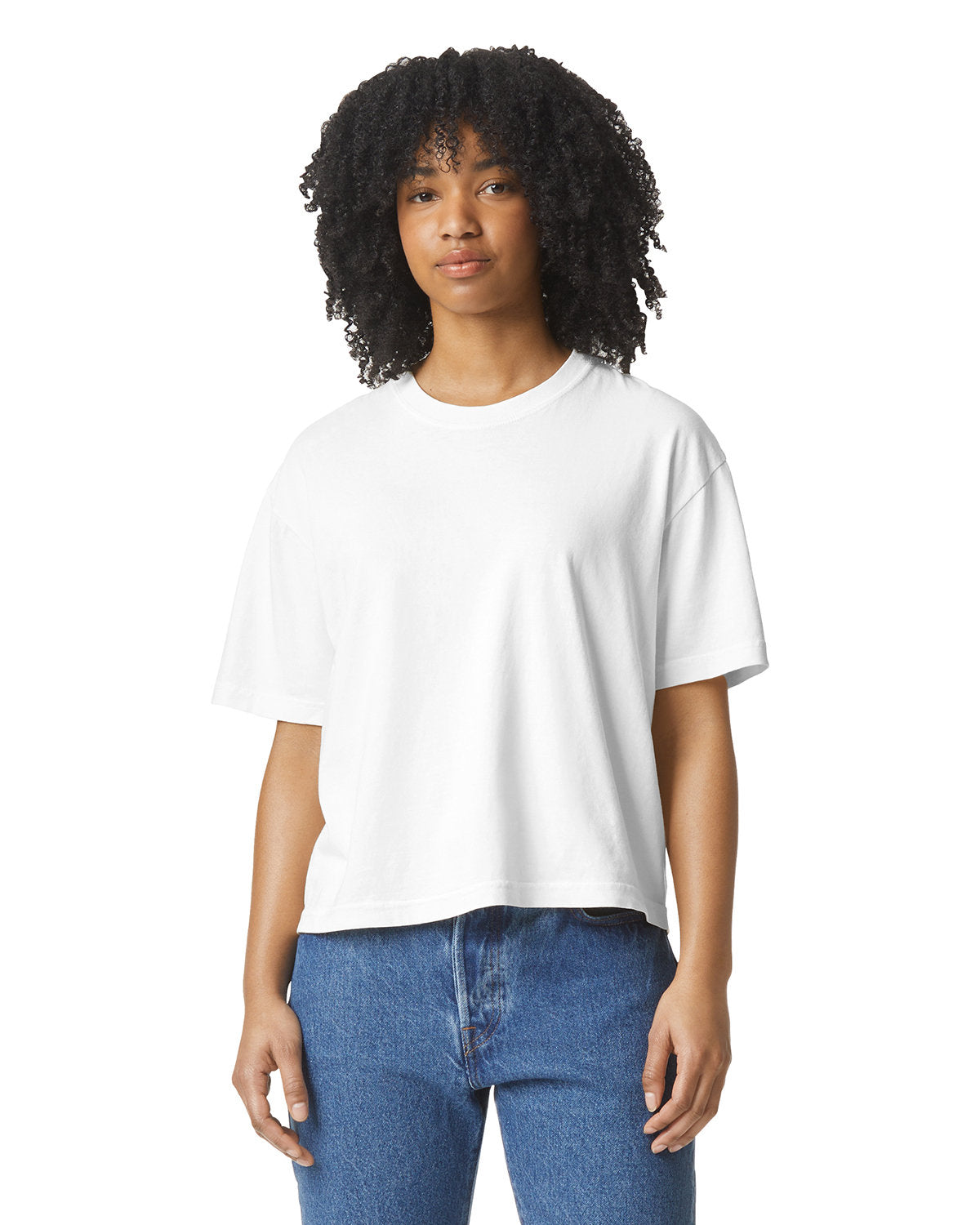 Ladies' Heavyweight Cropped T-Shirt