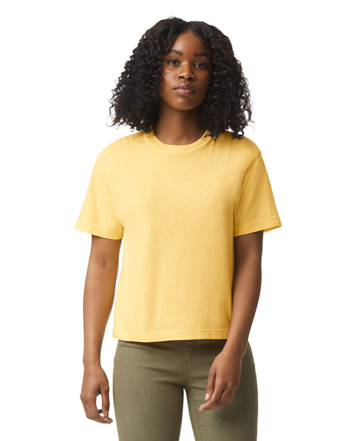 Ladies' Heavyweight Cropped T-Shirt