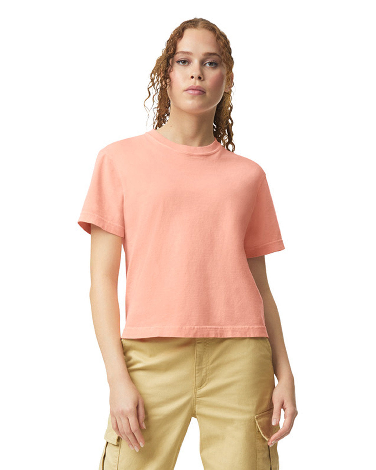 Ladies' Heavyweight Cropped T-Shirt
