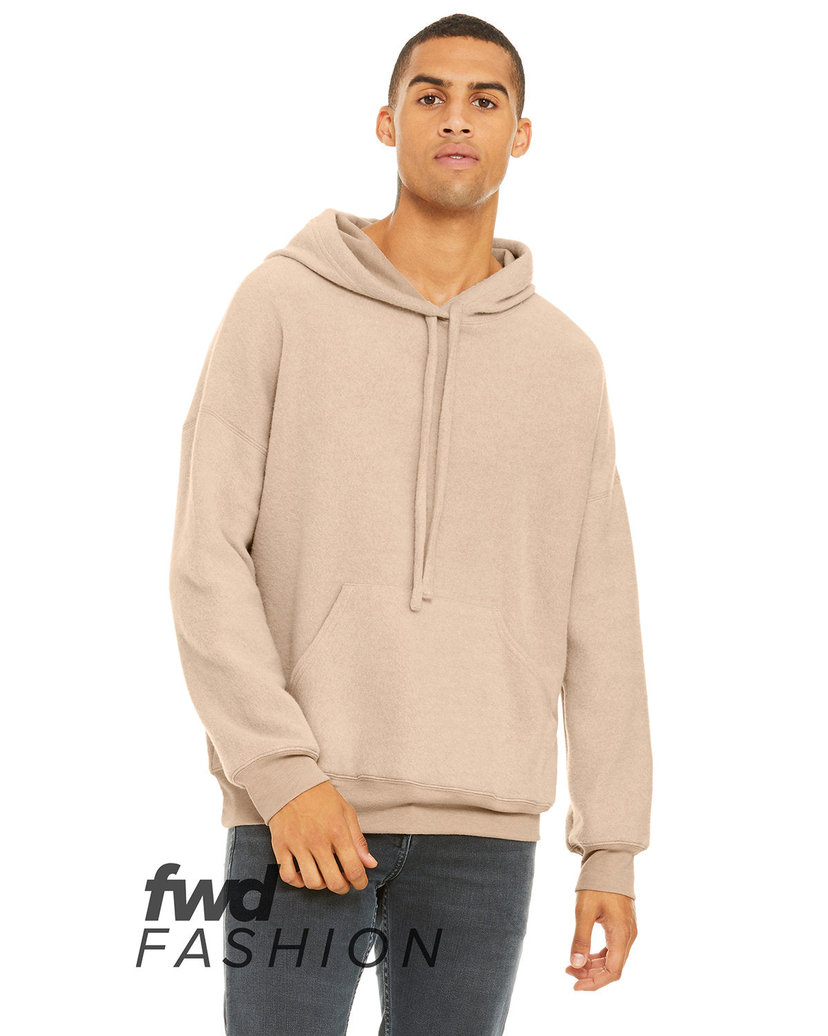 FWD Fashion Unisex Sueded Fleece Pullover Sweatshirt