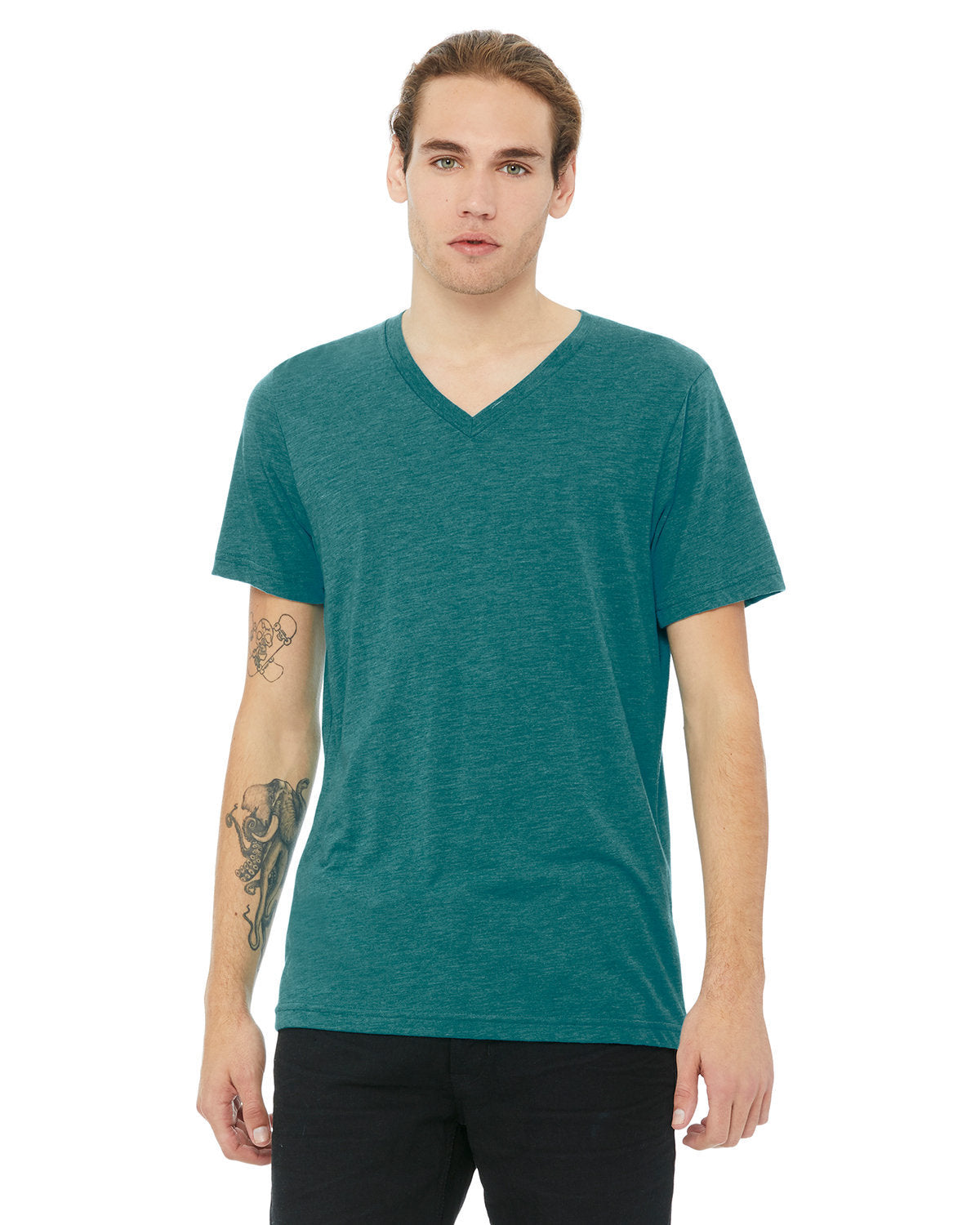 Unisex Triblend V-Neck T-Shirt