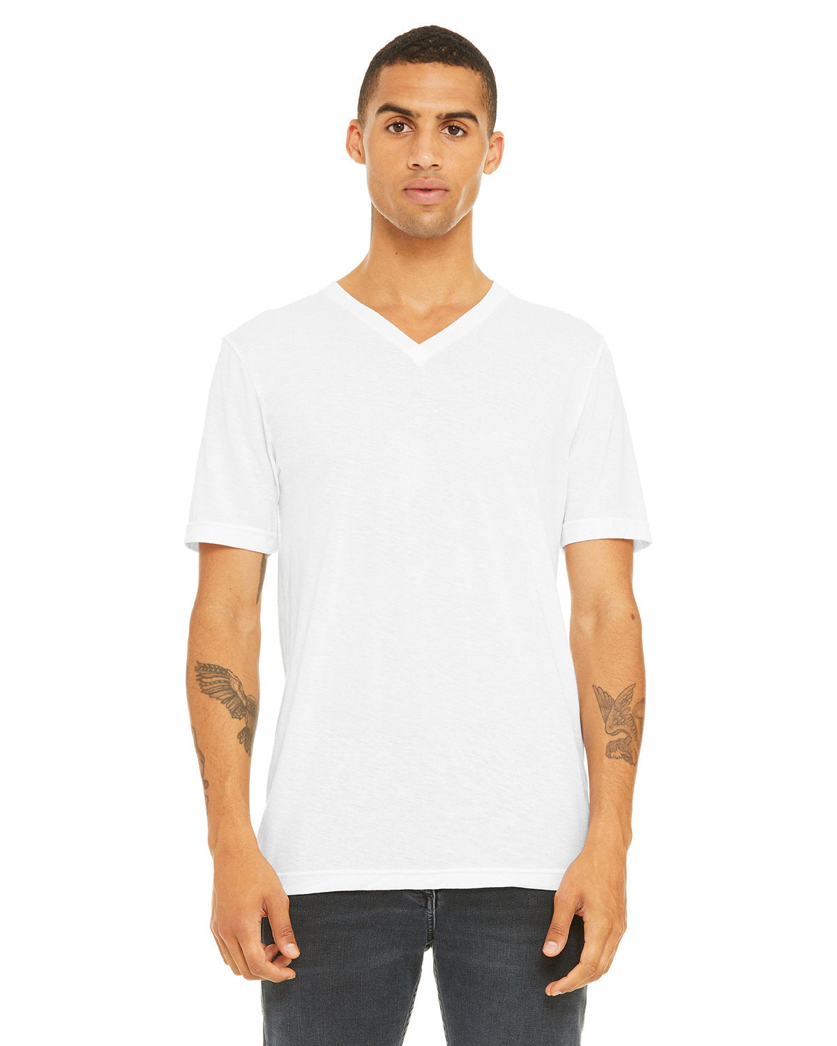 Unisex Triblend V-Neck T-Shirt