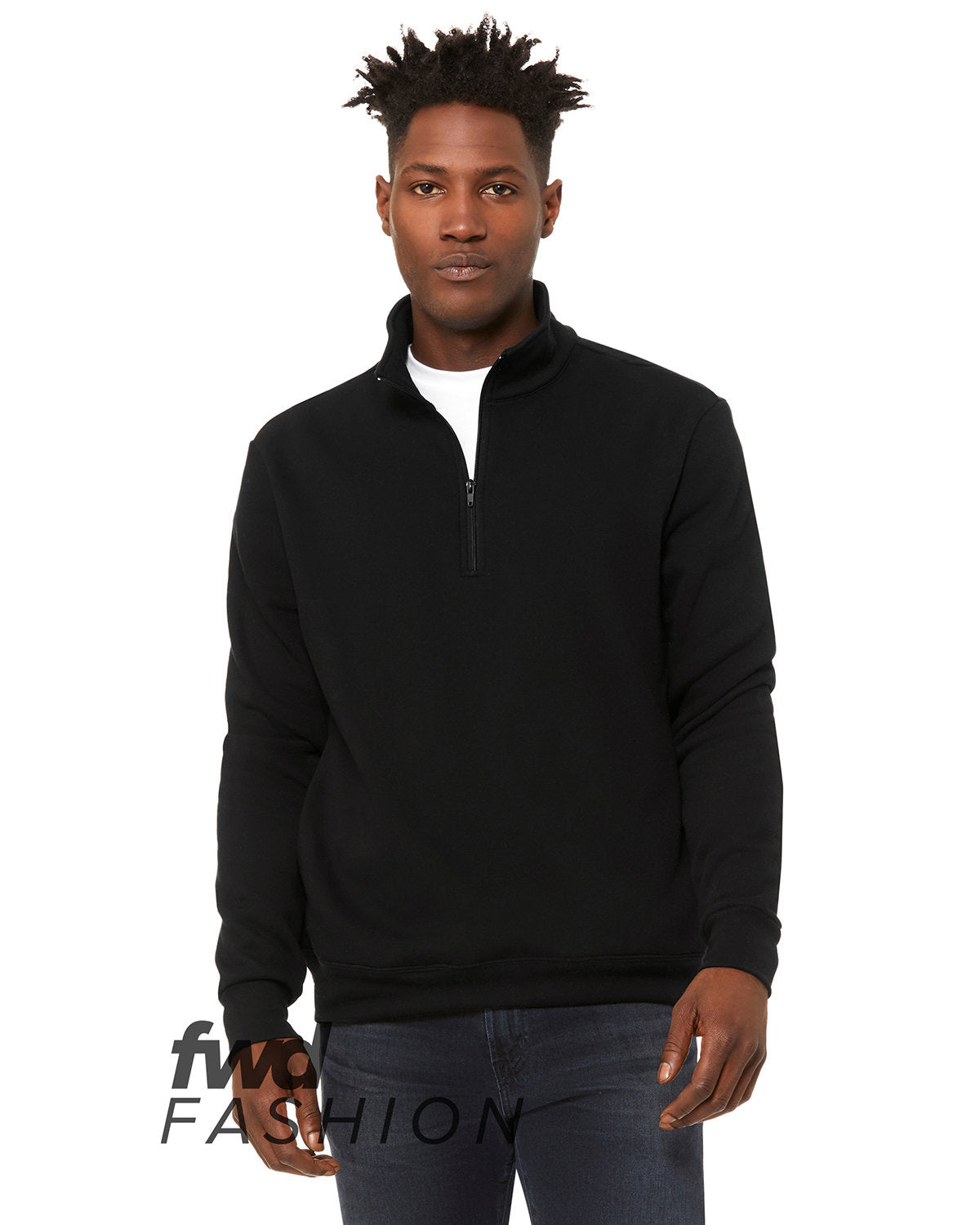 FWD Fashion Unisex Quarter Zip Pullover Fleece