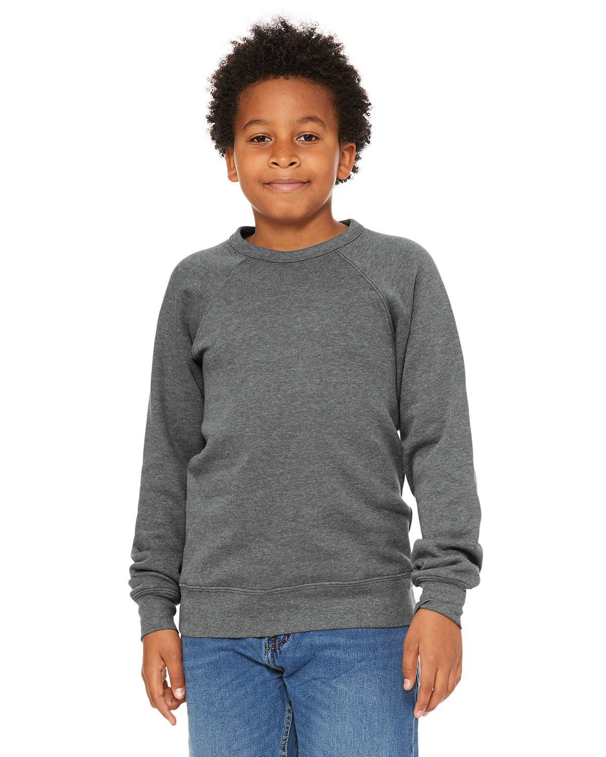 Youth Sponge Fleece Raglan Sweatshirt