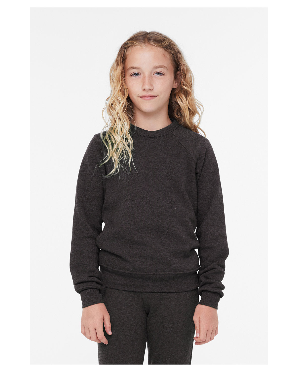 Youth Sponge Fleece Raglan Sweatshirt