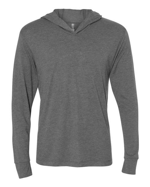 3222 Triblend Hooded Long Sleeve Pullover