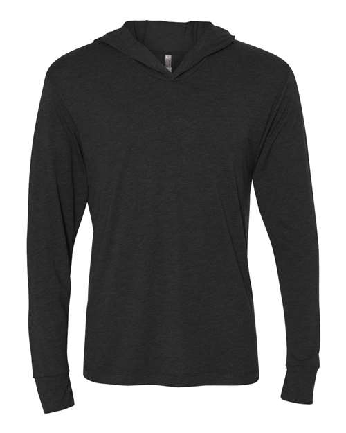 3222 Triblend Hooded Long Sleeve Pullover