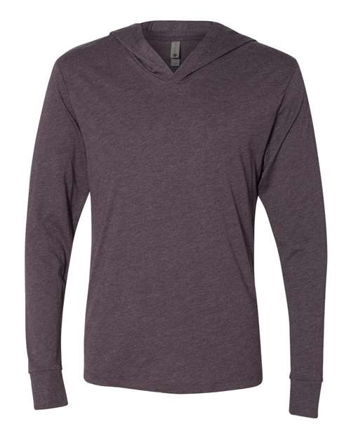 3222 Triblend Hooded Long Sleeve Pullover