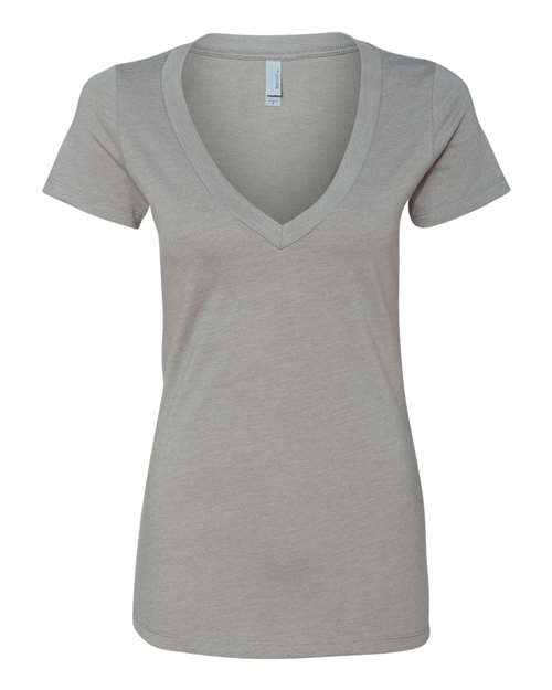 3238 Women’s CVC Deep V-Neck T-Shirt