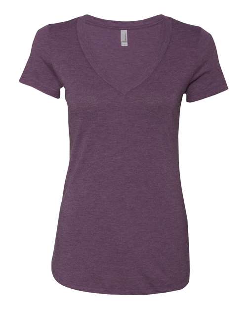 3241 Women’s Triblend Deep V-Neck T-Shirt