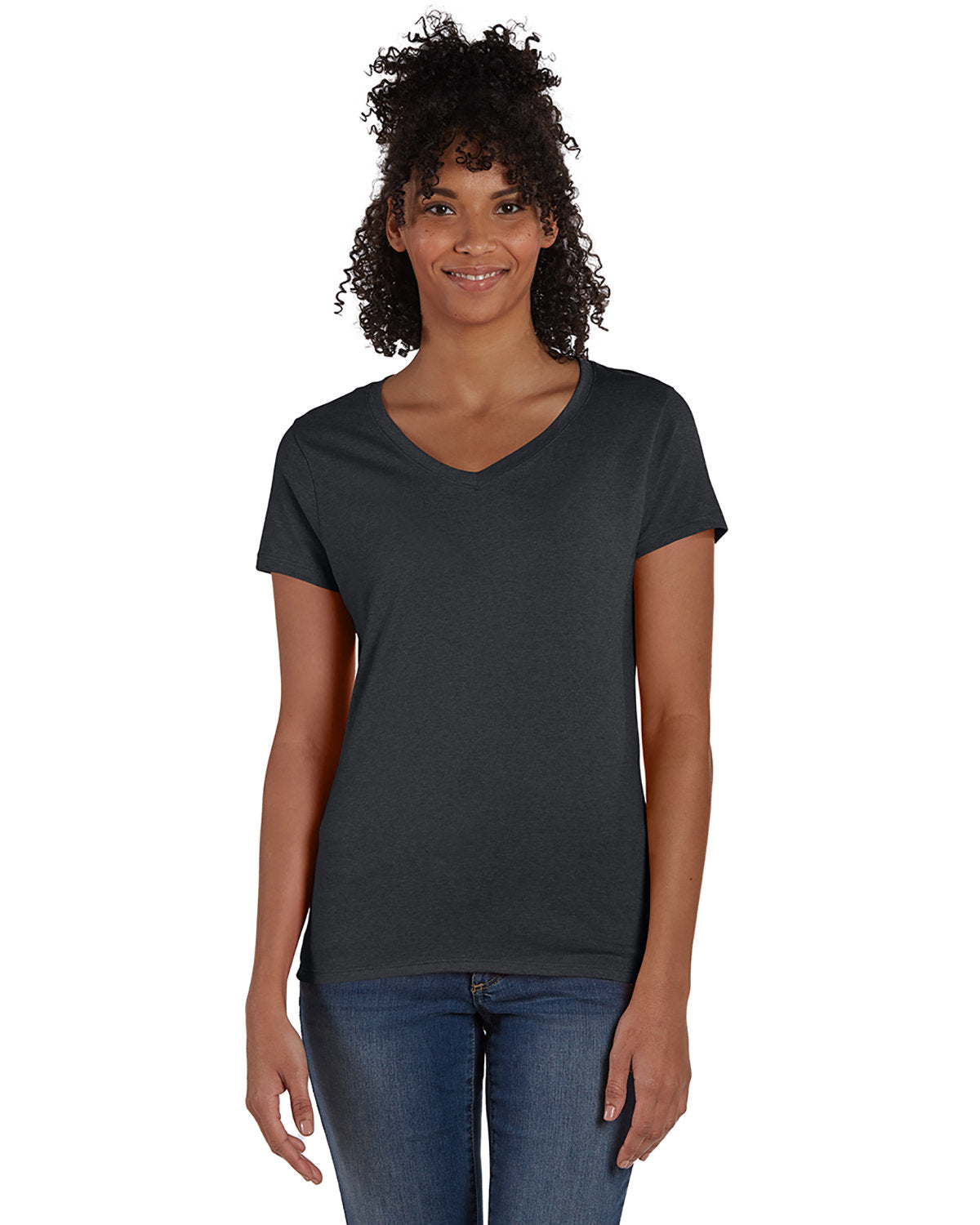 Ladies' Perfect-T Triblend V-Neck T-shirt
