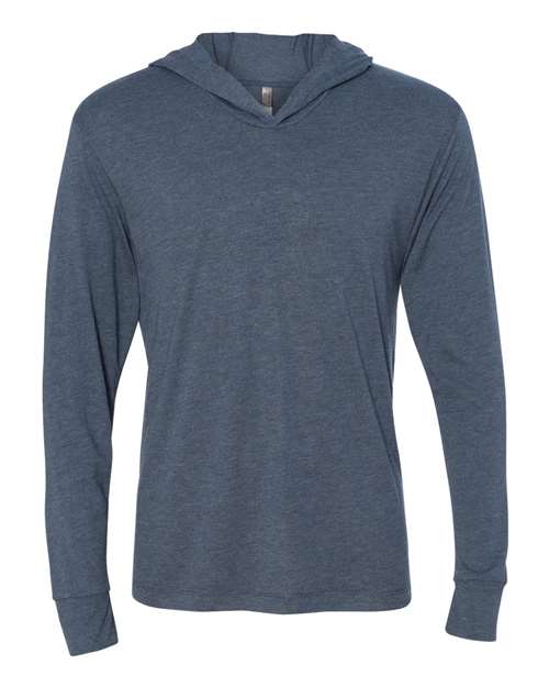 3222 Triblend Hooded Long Sleeve Pullover