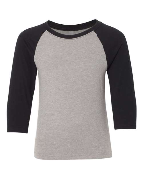 4159 Youth CVC Three-Quarter Sleeve Raglan T-Shirt
