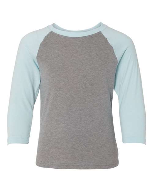 4159 Youth CVC Three-Quarter Sleeve Raglan T-Shirt