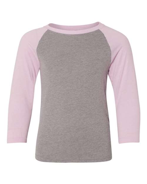 4159 Youth CVC Three-Quarter Sleeve Raglan T-Shirt