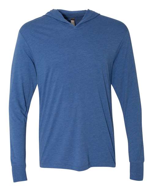 3222 Triblend Hooded Long Sleeve Pullover