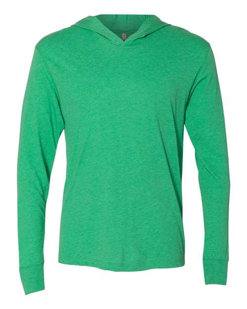3222 Triblend Hooded Long Sleeve Pullover