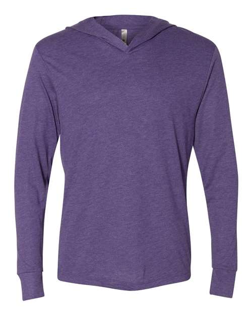 3222 Triblend Hooded Long Sleeve Pullover