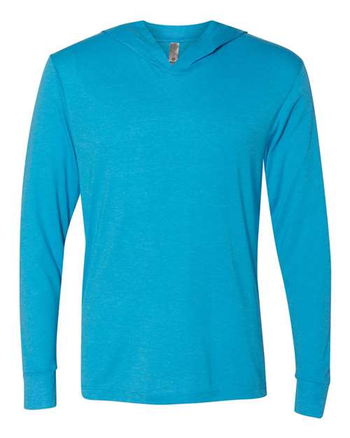 3222 Triblend Hooded Long Sleeve Pullover