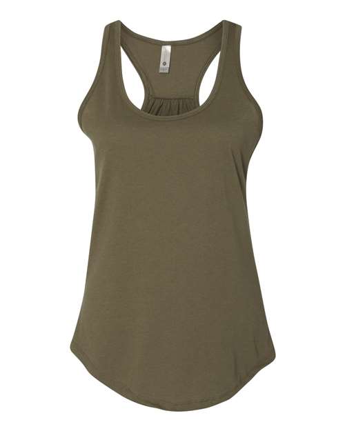 4858 Women's Gathered Racerback Tank
