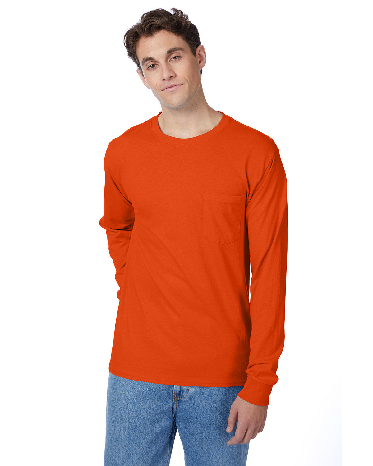 Men's Authentic-T Long-Sleeve Pocket T-Shirt