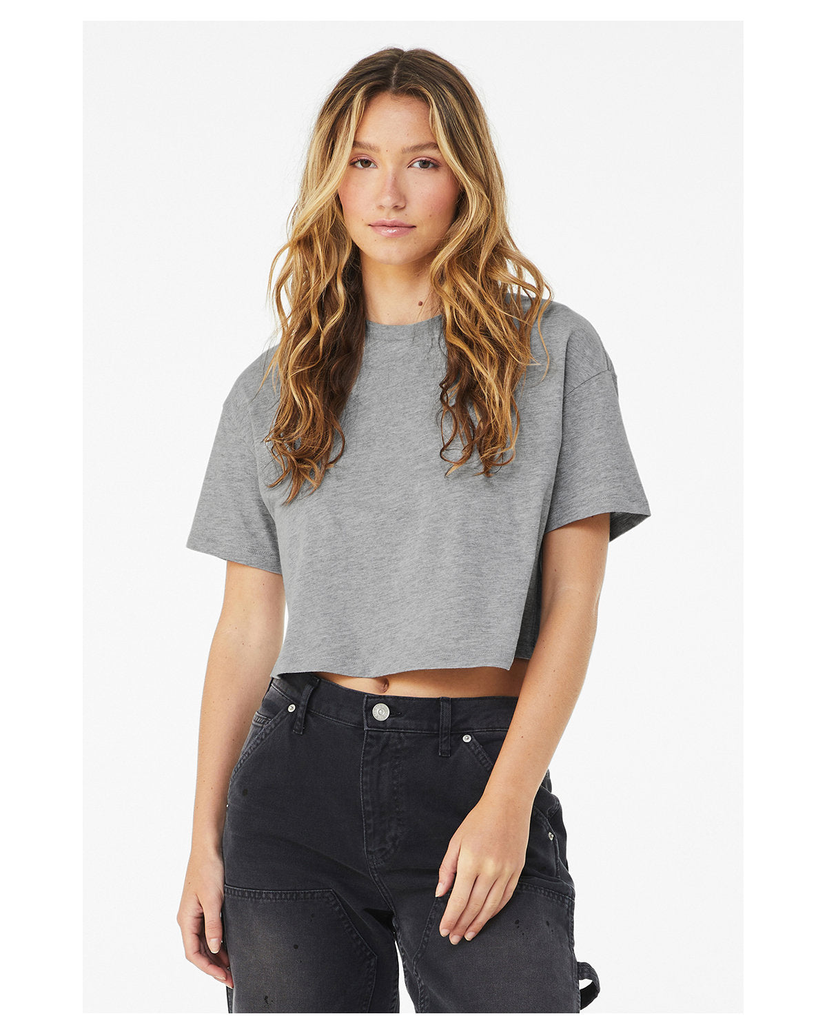 FWD Fashion Ladies' Jersey Cropped T-Shirt