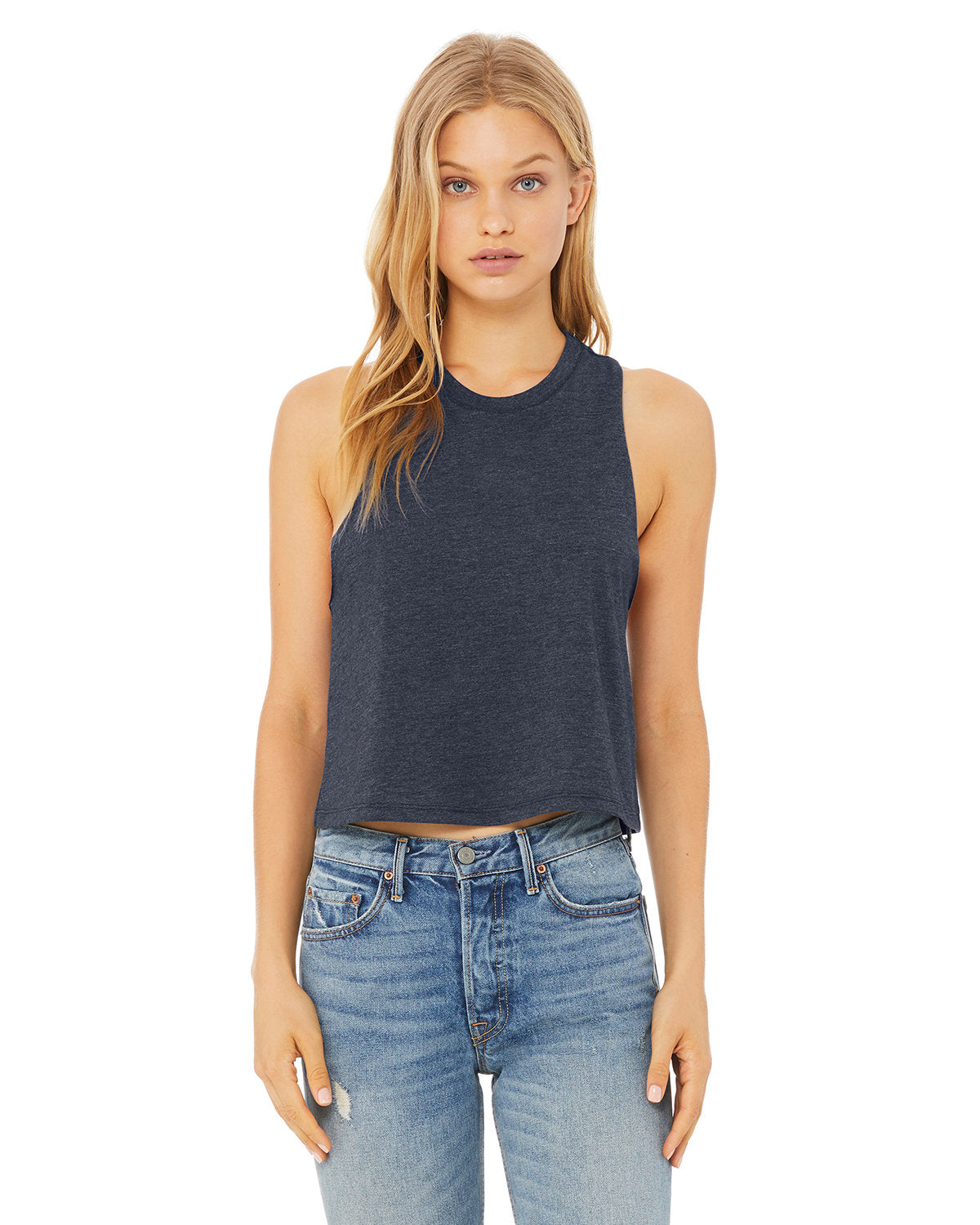 Ladies' Racerback Cropped Tank
