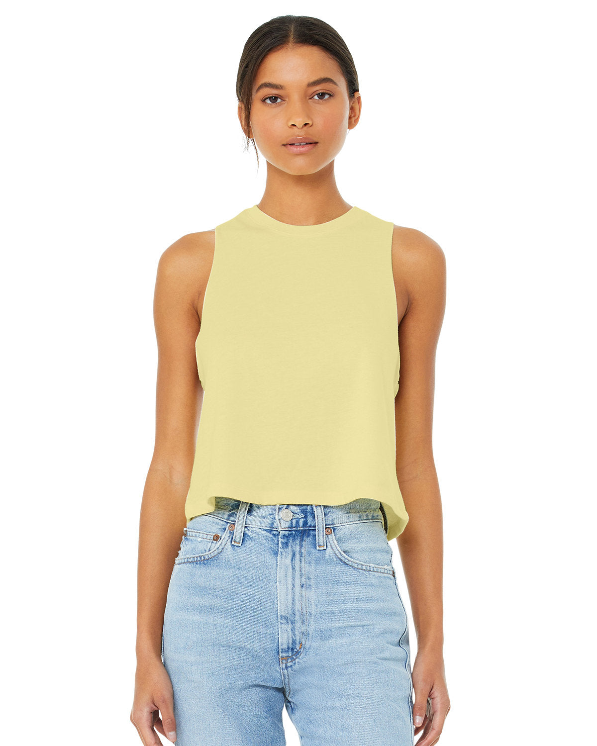 Ladies' Racerback Cropped Tank