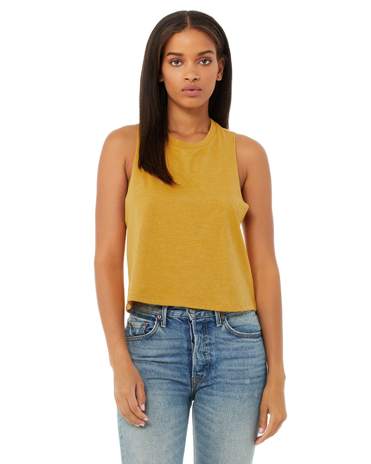 Ladies' Racerback Cropped Tank