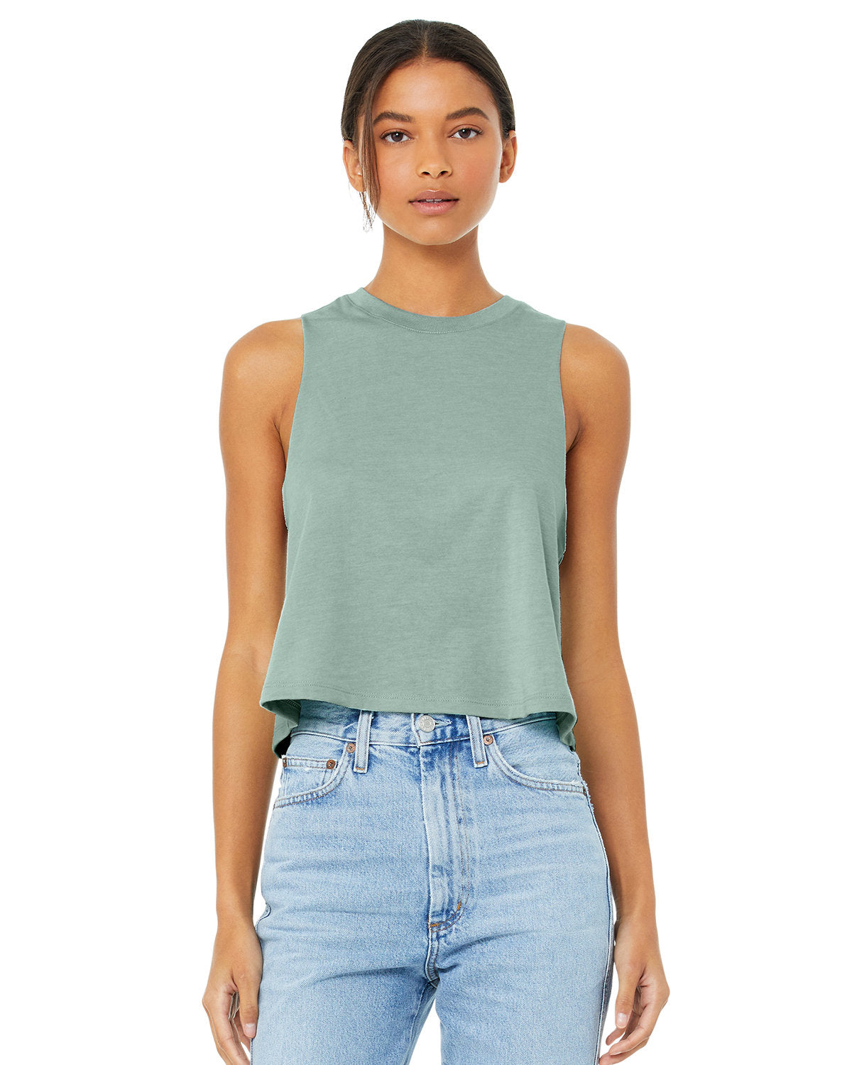 Ladies' Racerback Cropped Tank