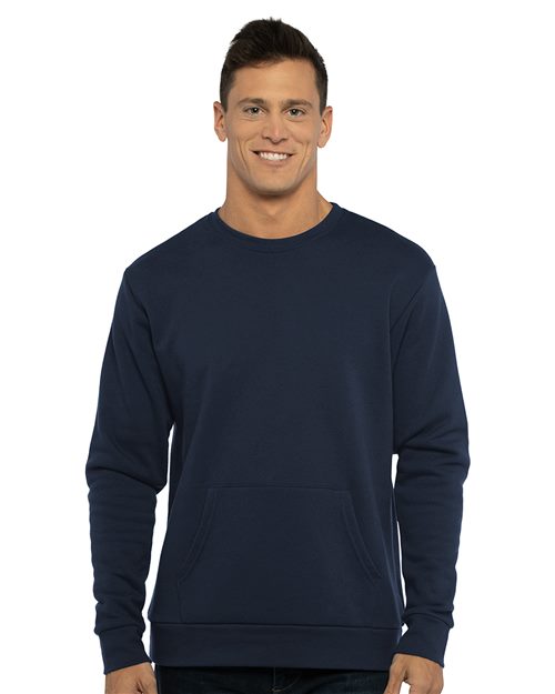 6806 Santa Barbara Pocket Crewneck Sweatshirt