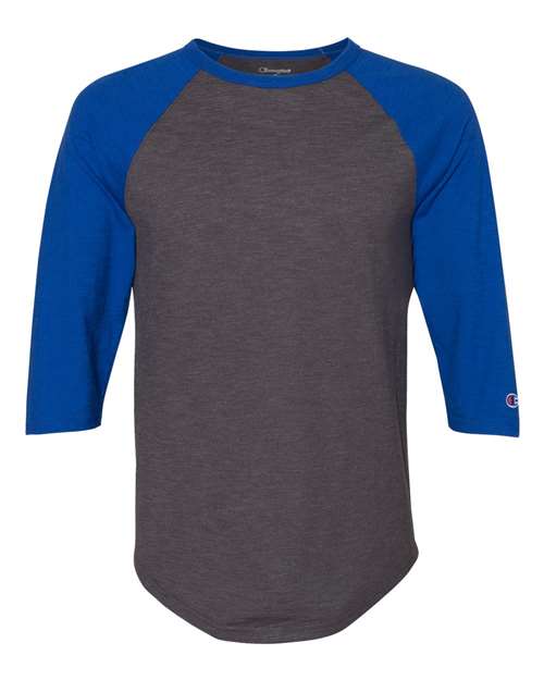 7344 Premium Fashion Raglan Three-Quarter Sleeve Baseball T-Shirt