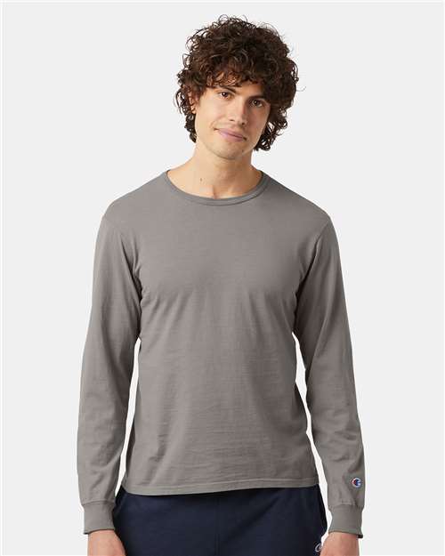 8164 Garment-Dyed Long Sleeve T-Shirt